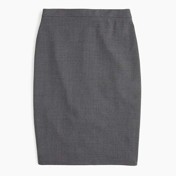 J.Crew No. 2 Pencil Skirt in Italian stretch wool - Picture 2 of 3